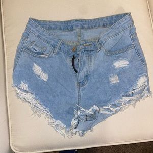 Jean shorts